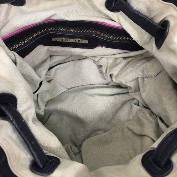 Elliott Lucca Hobo Dimensional Eggplant Purple Bag - Picture 4 of 4